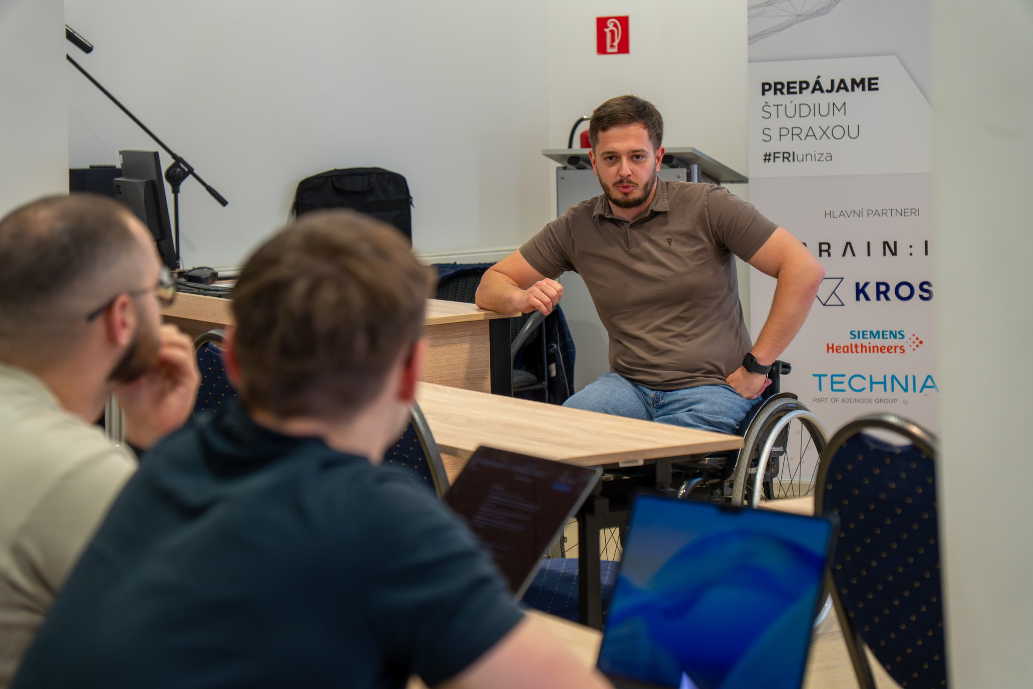 An inspiring lecture on parasports management in Slovakia