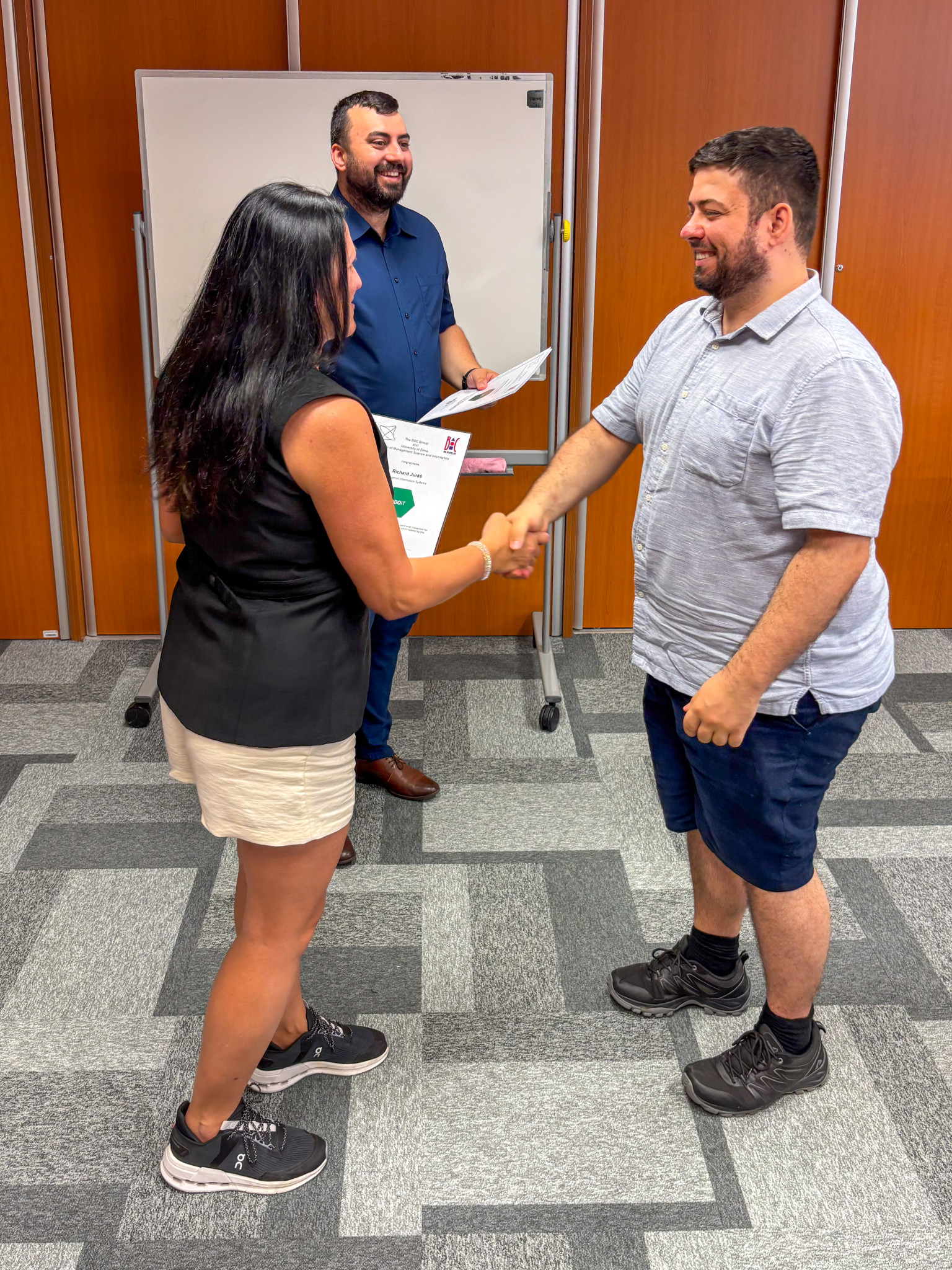 Slávnostné odovzdávanie certifikátov ADONIS a ADO IT