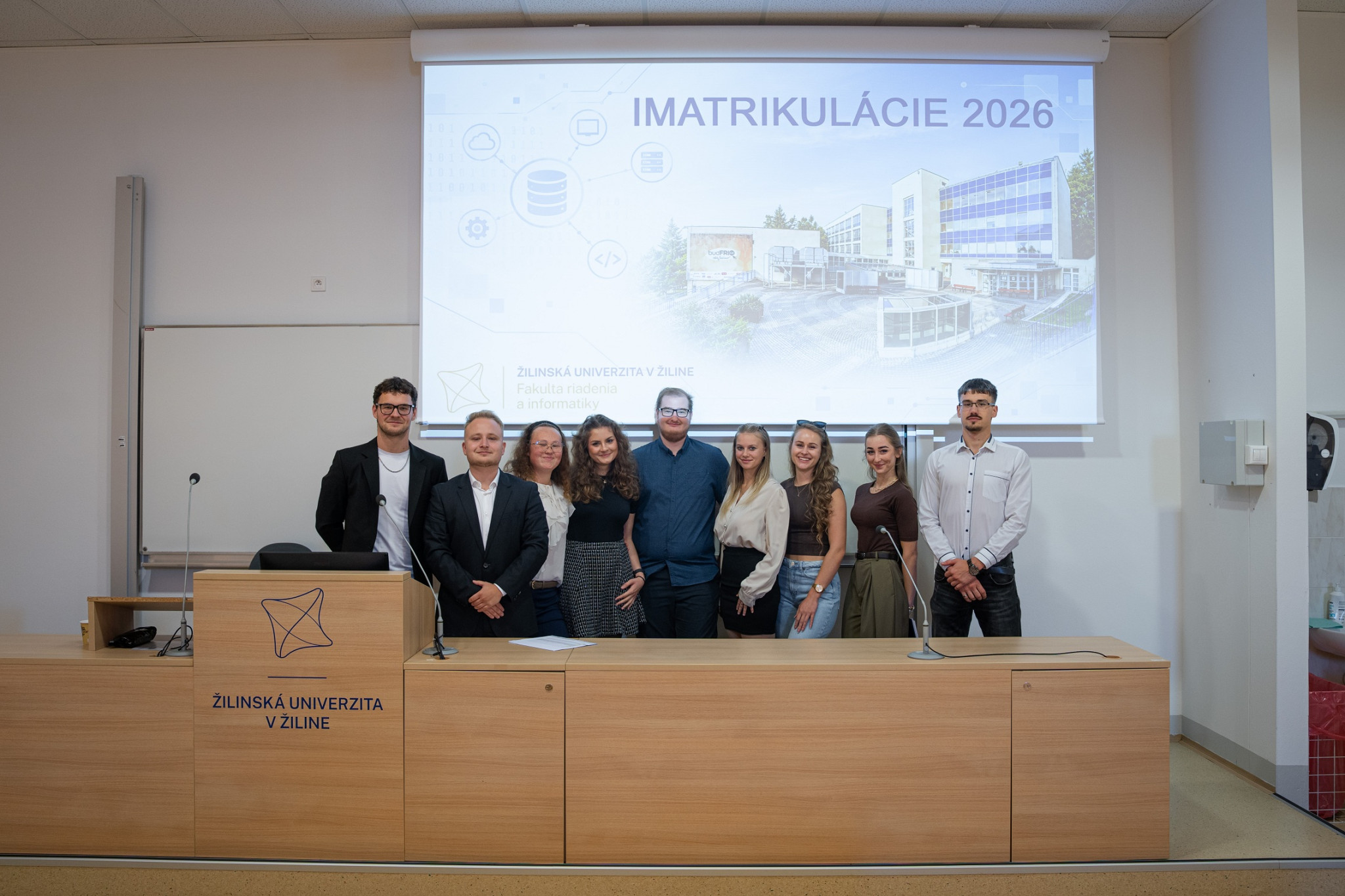 Slávnostné imatrikulácie študentov 1. ročníka bakalárskeho štúdia akademického roku 2026/2027