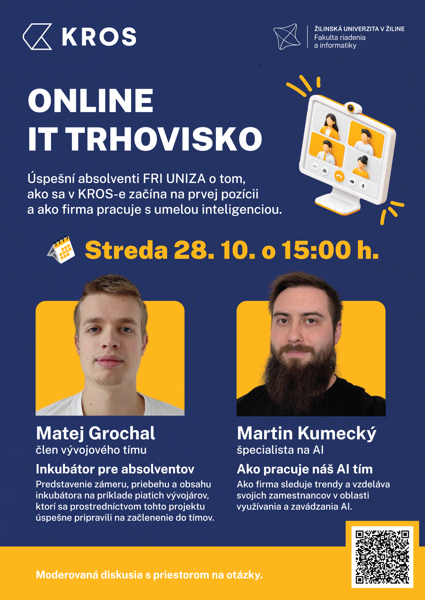 Pozvánka na ONLINE IT trhovisko – ako partnerská spoločnosť KROS pracuje s umelou inteligenciou