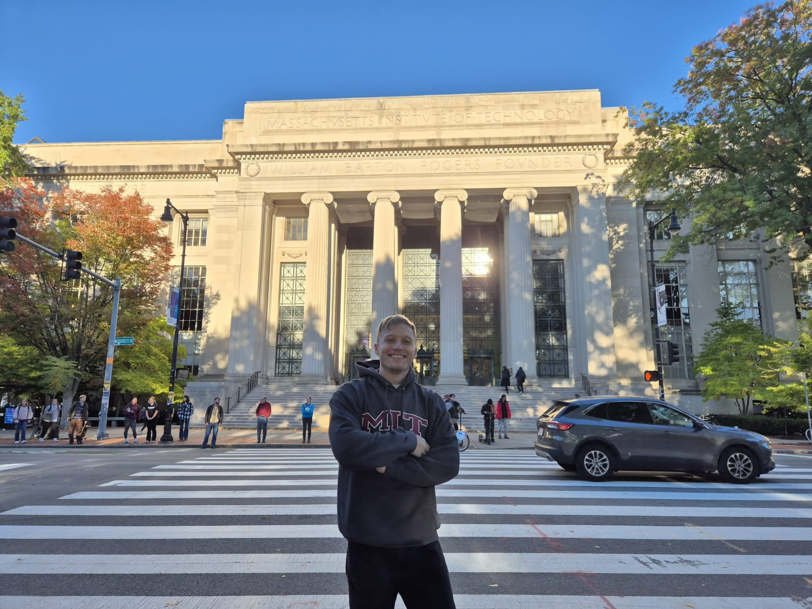 Náš kolega Michal ako hosťujúci vedec na jednej z najprestížnejších svetových univerzít - Massachusetts Institute of Technology (MIT)