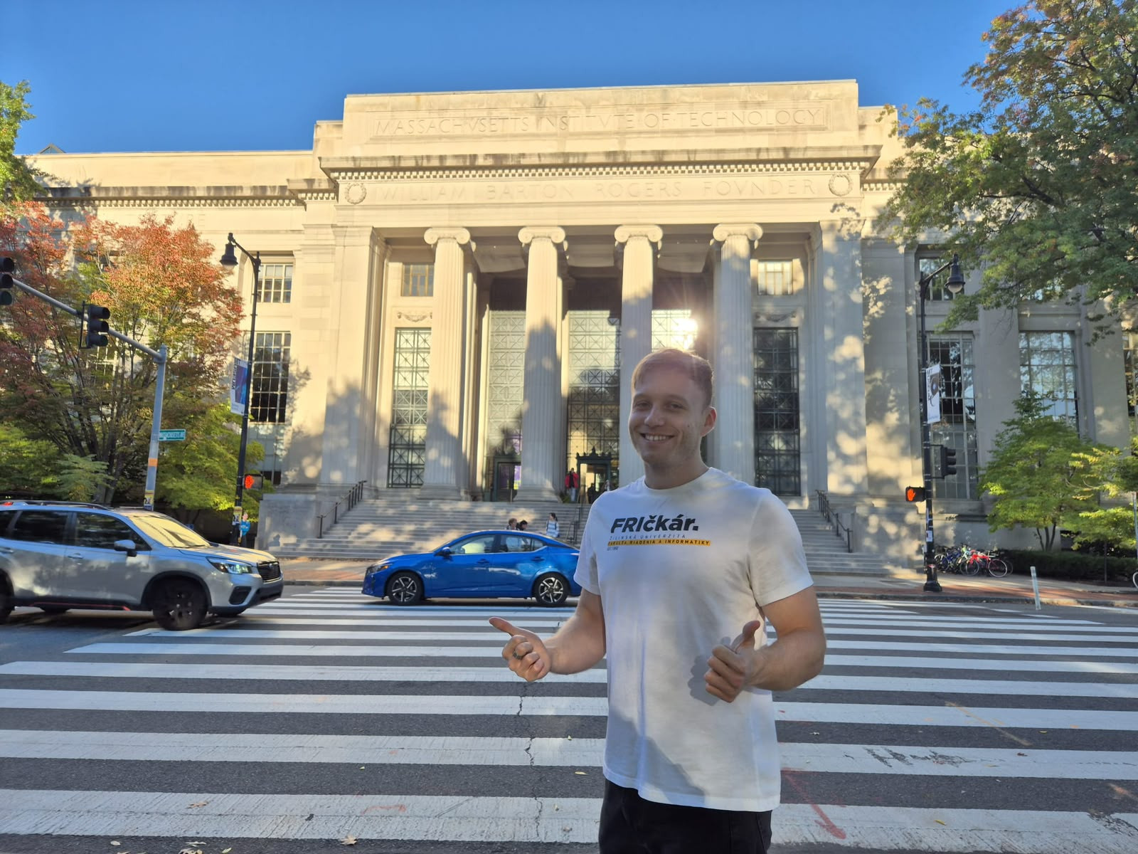 Náš kolega Michal ako hosťujúci vedec na jednej z najprestížnejších svetových univerzít - Massachusetts Institute of Technology (MIT)